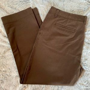 Eddie Bauer, women’s size 20, dark brown Vashon Fit pants